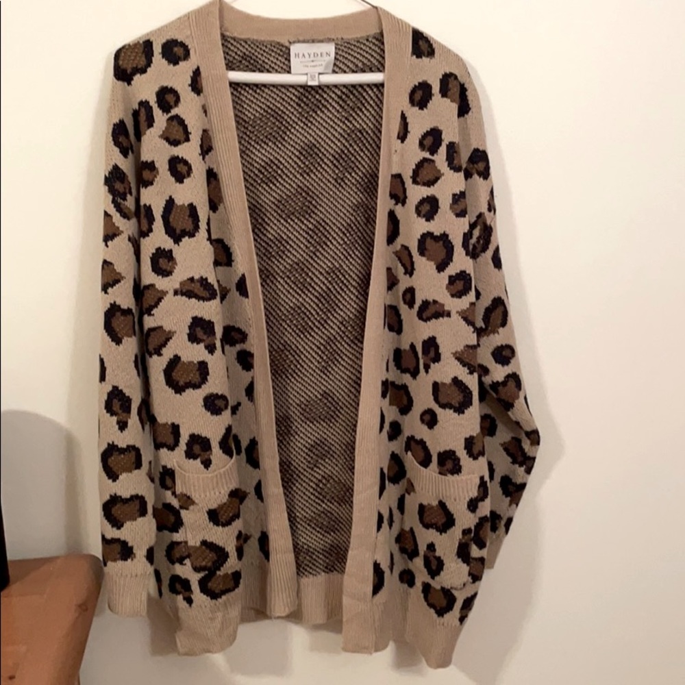Leopard Cardigan